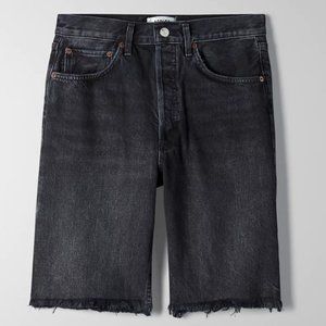 AGOLDE 90S BLACK SHORT